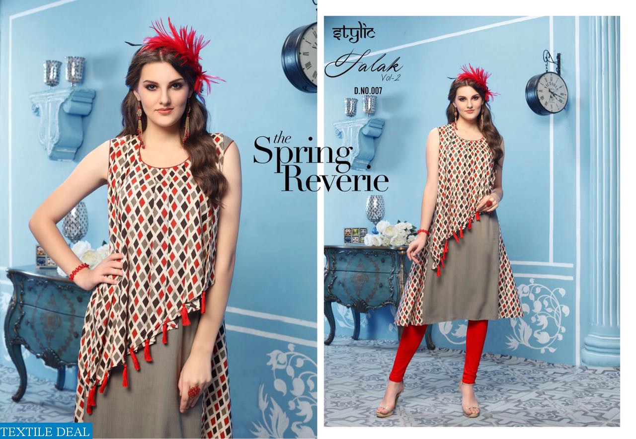 stylic falak vol-2 wholesale jacket Special kurtis